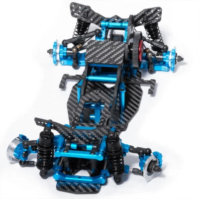 RCBATER Alloy & Carbon SAKURA MINI+MR Chassis For RC 1/10 RC Drift Car Frame USA - Image 1 of 4