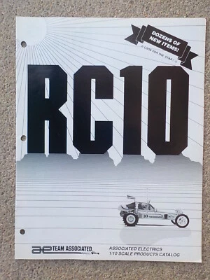1980's Team Associated RC10 Buggy Catalog for Kit 6000, 6010, 6012, 6016 & 6020 - Image 1 of 4