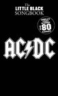 AC DC The Little Black Songbook Guitar Chord Symbols and Lyrics NEW 014019183