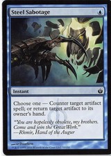 Steel Sabotage *PLAYSET* Magic MtG x4 Mirrodin Besieged SP