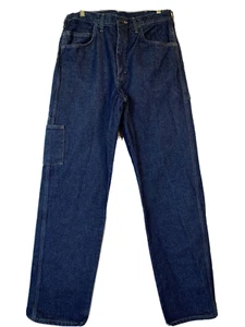 Pantalones de mezclilla azul Bulwark para hombre 34x34 FR 34x34 FR resistentes al fuego ropa de trabajo informal negocios - Imagen 1 de 12