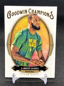 2020 UD Goodwin Champions Lebron James #50 Vertical - Picture 1 of 2