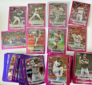 2022 Topps Chrome Update - Purple & Pink Refractors - You Pick Complete Your Set