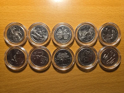 2019 & 2020w Quarter Set - Image 1 of 3