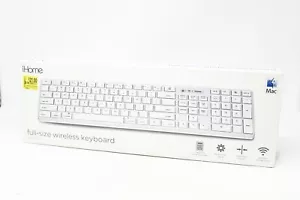 iHome Mac Full Size Wireless Keyboard w/ Keypad - Batteries Included - New - Picture 1 of 4