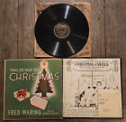 Bing Crosby White Christmas 78 RPM Fred Waring Twas The Night Before Carols 10"