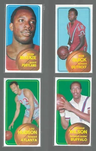 Sehr schönes Lot 4 1970 71 Topps Basketball Karten #11 30 52 161 Mid bis Upper Grade - Bild 1 von 1