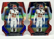 **2** 2022 Panini Select Black & Red Prizm Die-Cut Trent McDuffie Rookie Chiefs