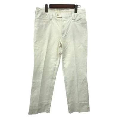 Calça larga de algodão GUCCI tamanho: 48 branca masculina - Imagem 1 de 4