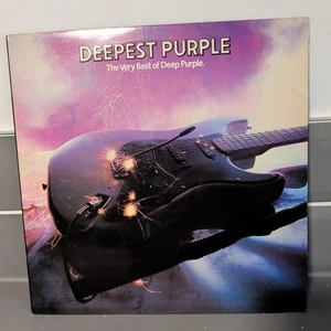 DEEP PURPLE - DEEPEST PURPLE - THE VERY BEST OF  1980 UK 1st EMTV25 A1/B1 EX/VG - Picture 1 of 8