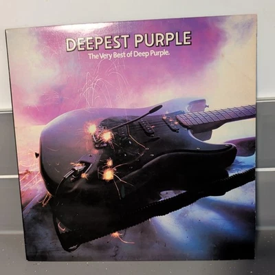 DEEP PURPLE - DEEPEST PURPLE - THE VERY BEST OF  1980 UK 1st EMTV25 A1/B1 EX/VG - Image 1 of 4