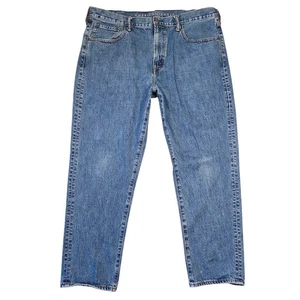 Jeans pattinatore American Eagle 38x32 uomo pantaloni denim punk grunge eclettico cowboy - Foto 1 di 8