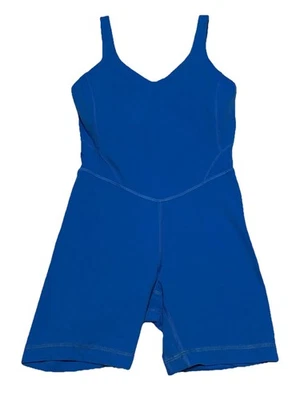 Pantalones Cortos Lululemon Align Body Junto a la Piscina Azul Para Mujer Talla 2 Gimnasio Correr Yoga Entrenamiento Foto 1 de 4