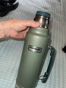Aladdin STANLEY Thermos con Manico Quart No CUP USATO - Foto 1 di 8