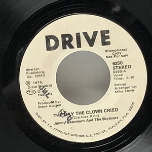 Jimmy Beaumont/Skyliners-Day The Clown Cried-Drive 6250-45 PROMO UNPLAYED - Picture 1 of 2