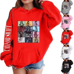UK Kids Girls Hooded Sweatshirt Pullover Top Hoodies Loose Shirts Blouse 4-14Yrs - Picture 1 of 19
