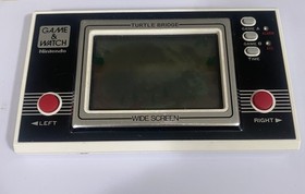 NINTENDO Game & Watch Turtle Bridge Widescreen 1982 TL-28 Tested and Working