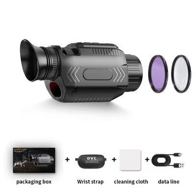 4K For Night Vision Monocular with 28X Zoom USB C Charging and Extended Battery - Image 1 of 4