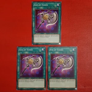 Yugioh Axe Of Fools OP08-EN022 Playset - Picture 1 of 1