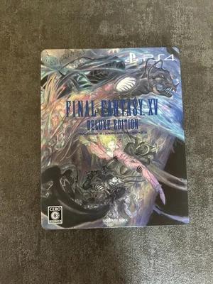 USED Final Fantasy XV  Deluxe Edition - PlayStation 4 PS4 - SteelBook W/ Cover - Image 1 of 4