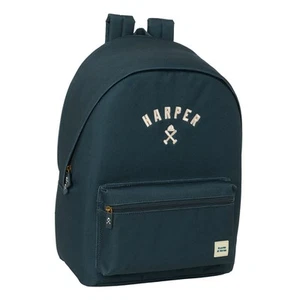Laptoptasche Harper & Neyer Marineblau 31 x 44 x 18 cm - Afbeelding 1 van 5