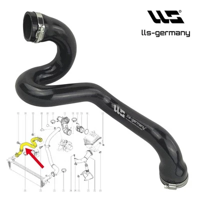 Throttle Body Intercooler Hose for Renault Espace IV 2.0dCi 8201070057 - Image 1 of 4