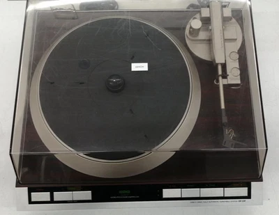Denon DP51F Direct Drive Full Automatic Turntable With Dust Cover - Image 1 of 4