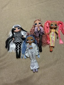 Konvolut 4 LOL Surprise OMG Puppen. Was auch immer auf den Fotos zu sehen ist - Bild 1 von 5