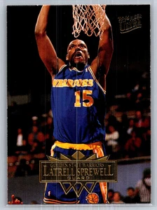 Tarjeta de baloncesto de la NBA #64 Latrell Sprewell 95-96 Fleer Ultra Golden State Warriors - Imagen 1 de 1