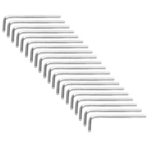 3mm Hex Key Wrench Allen Key Wrench 20pcs L Shaped Wrench Hex Key Hexagon Head R - Picture 1 of 2