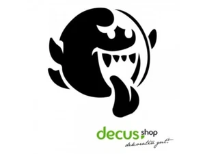 SUPER MARIO GHOST L 2463 10x10 cm // Sticker JDM Aufkleber Frontscheibe - Bild 1 von 2