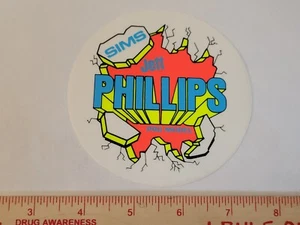 DE COLECCIÓN AÑOS 80 TOM SIMS JEFF PHILLIPS PRO MODELO KEVIN STAAB NUEVO DE LOTE ANTIGUO PEGATINA CUBIERTA DE MONOPATÍN - Imagen 1 de 1