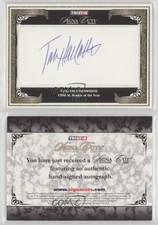 2008 TRISTAR Signa Cuts Cut Auto Gold /50 Todd Hollandsworth Auto