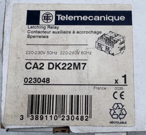 TELEMECANIQUE ZUSATZSCHÜTZ MIT AUFHÄNGUNG CA2 DK22M7 x1 - Bild 1 von 4