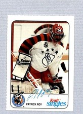 1992-93 Kraft Singles All-Stars Patrick Roy #NNO Montreal Canadiens