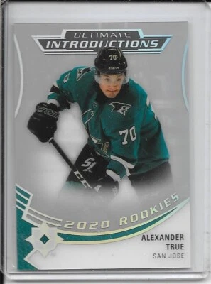 2020-21 Ultimate Collection Alexander True Ultimate Introductions # UI-54 - Image 1 of 2