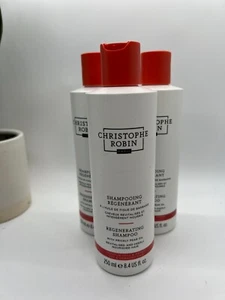 3X Christophe Robin Regenerating Shampoo With Prickly Pear Oil 8.4 Ounces - NOB - Picture 1 of 3