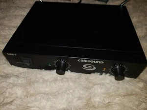 *NO MICS* Gem Sound GMW-2 Dual-Channel Wireless Mic System - Picture 1 of 3