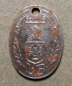 B792 Charge Coin: Philadelphia Pa., Lit Brothers, T&J PA 750 LITJ, Alper 750LKB, - Picture 1 of 2