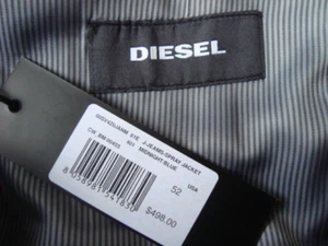 NWT$498 DIESEL J-JEAMS J-SPRAT 2 Button Silm Cut Jacket Made in TUNISIA Sz 52 - Picture 1 of 8