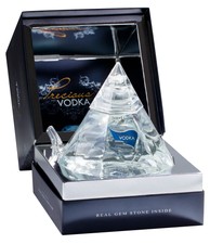 Precious Vodka Luxury Edition - Gift Box,Diamond Bottle, Gem Stone, Smooth Vodka