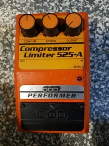 DOD Performer 525-A Compressor Limiter Guitar Effects Pedal  - Rare Orange USA - Picture 1 of 5