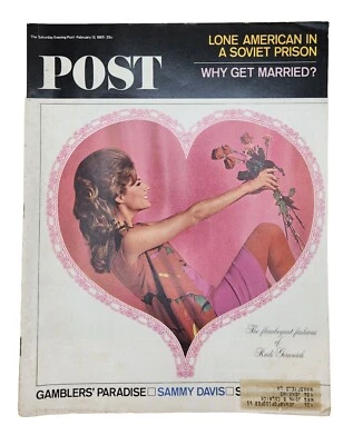 Saturday Evening POST-Feb 13, 1965 American In Soviet Prison, Fashion, GOOD - Image 1 of 4