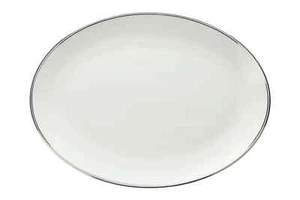 Wedgwood - Doric - Platinum - Oval Platter - 70397G - Picture 1 of 2