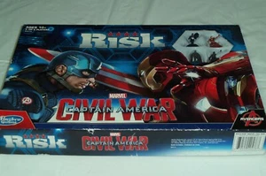 Hasbro Captain America Civil War Risk game Unplayed - Picture 1 of 4
