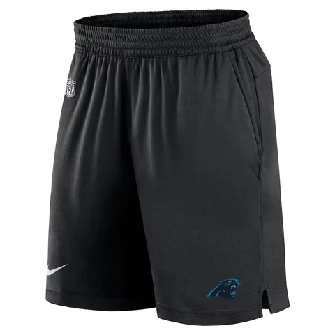 Carolina Panthers Nike Sideline Knit Performance Shorts Men's 2023 NFL Dri-FIT Cover