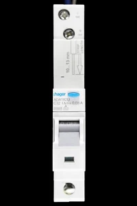 HAGER 32 AMP CURVE C 10kA 30mA RCBO TYP A ADA182U 106855 - Bild 1 von 6