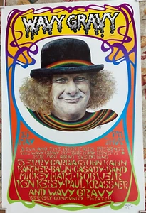 Póster del 50 cumpleaños de Wavy Gravy - 1986 - Imagen 1 de 9