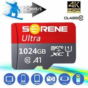 Karta pamięci Micro SD Ultra Pro 64/128/256GB Class10 SDHC SDXC TF & Adapter - Zdjęcie 1 z 9