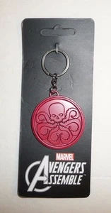 Marvel Hydra Metal Keychain Logo Symbol Marvel Comics SHIELD Avengers Villains  - Picture 1 of 3